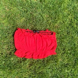 red tube top